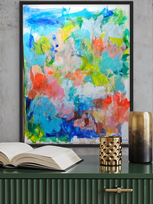 Méditérranée – Peinture abstraite originale