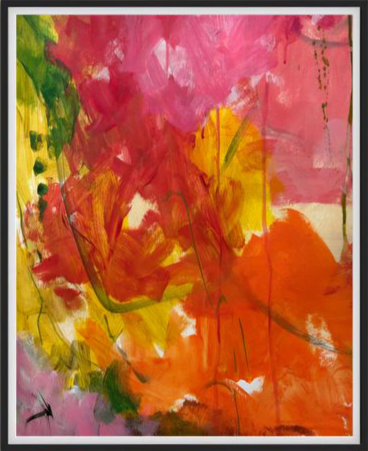 Capucine – Peinture abstraite originale