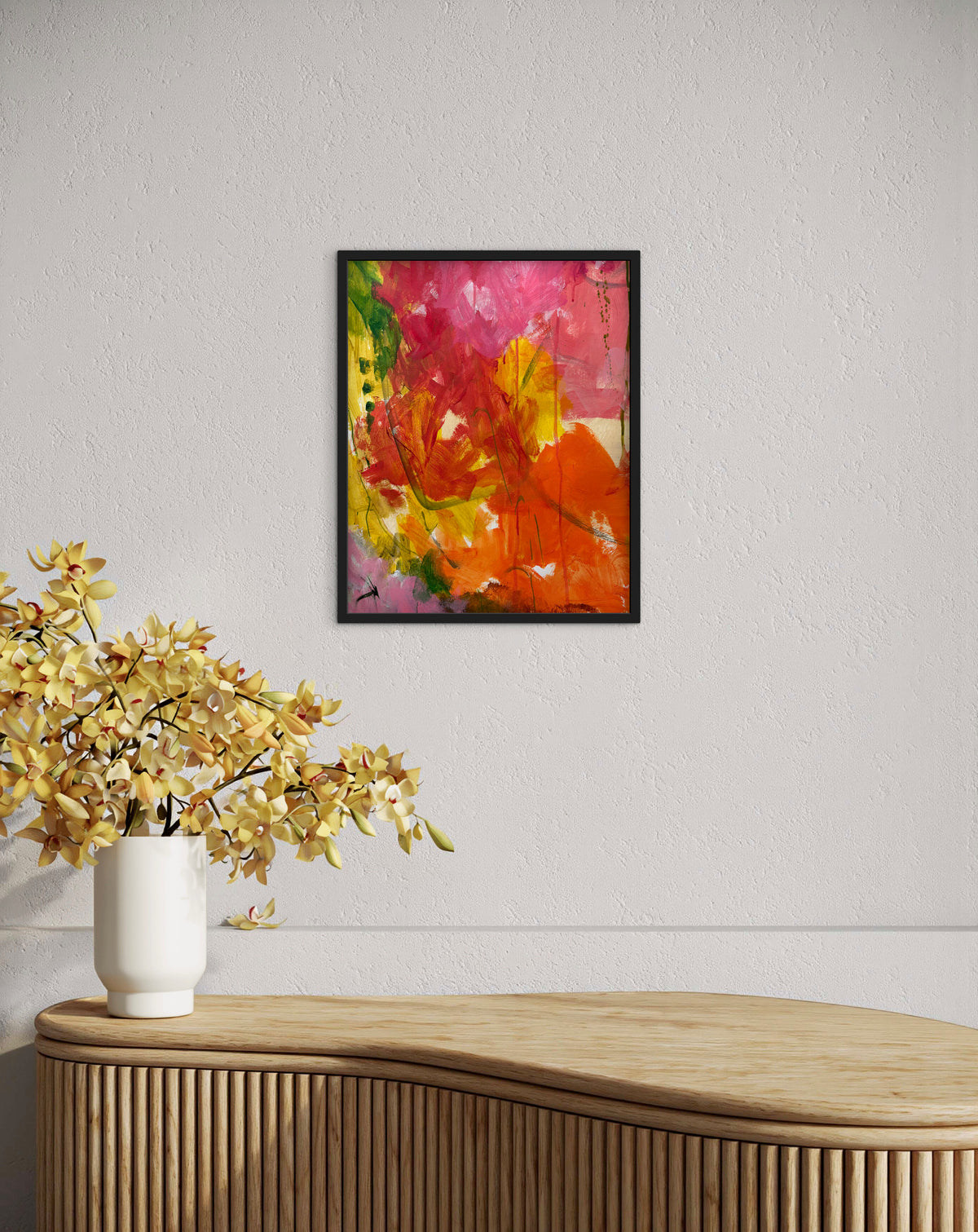Capucine – Peinture abstraite originale