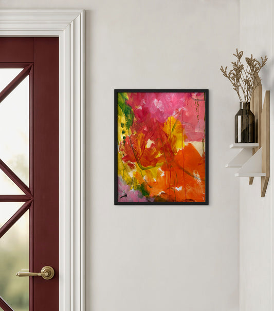 Capucine – Peinture abstraite originale